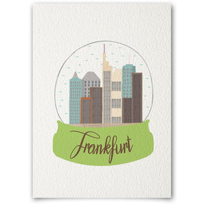 Postkarte - Frankfurt am Main - Schmidt's Papeterie