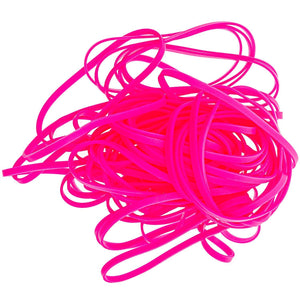 Gummibänder, Neon Pink - Schmidt's Papeterie