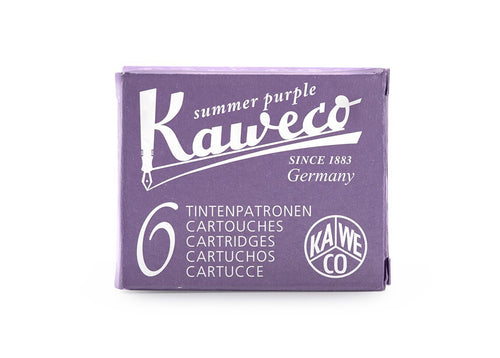 Kaweco Tintenpatronen 6-Pack Sommerlila - Schmidt's Papeterie