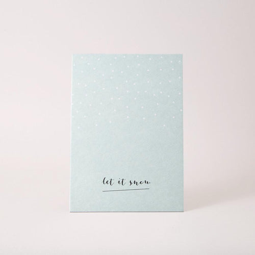 let it snow - Schmidt's Papeterie