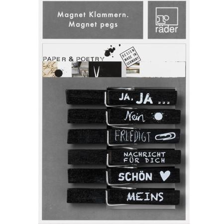 Magnetklammern - Schmidt's Papeterie