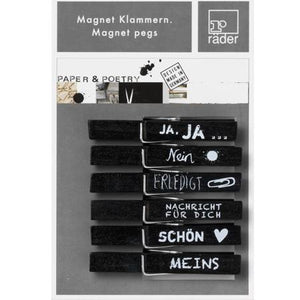 Magnetklammern - Schmidt's Papeterie