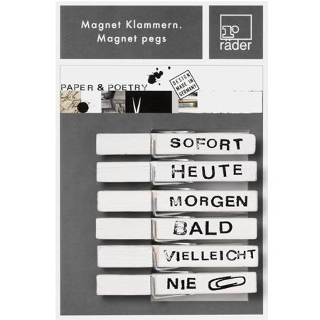 Magnetklammern - Schmidt's Papeterie