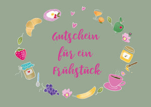Frühstück-Gutschein - Schmidt's Papeterie