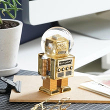 Lade das Bild in den Galerie-Viewer, Summerglobe The Robot gold - Schmidt&#39;s Papeterie