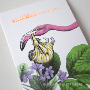 Welcome flamingo - Schmidt's Papeterie